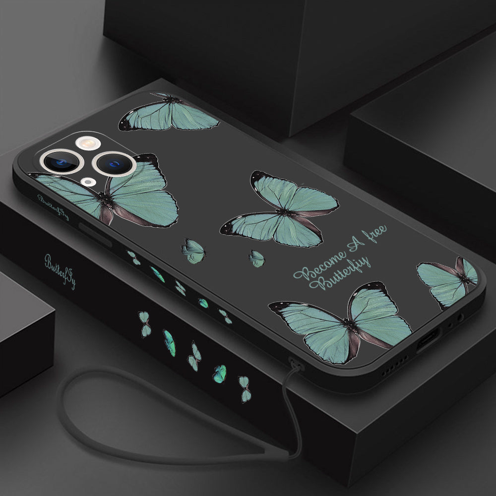 Butterfly Phone Case for IPhone 14 Pro Max 11 12 13 Pro Max