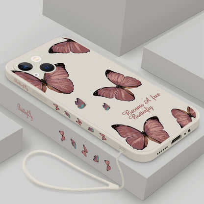 Butterfly Phone Case for IPhone 14 Pro Max 11 12 13 Pro Max