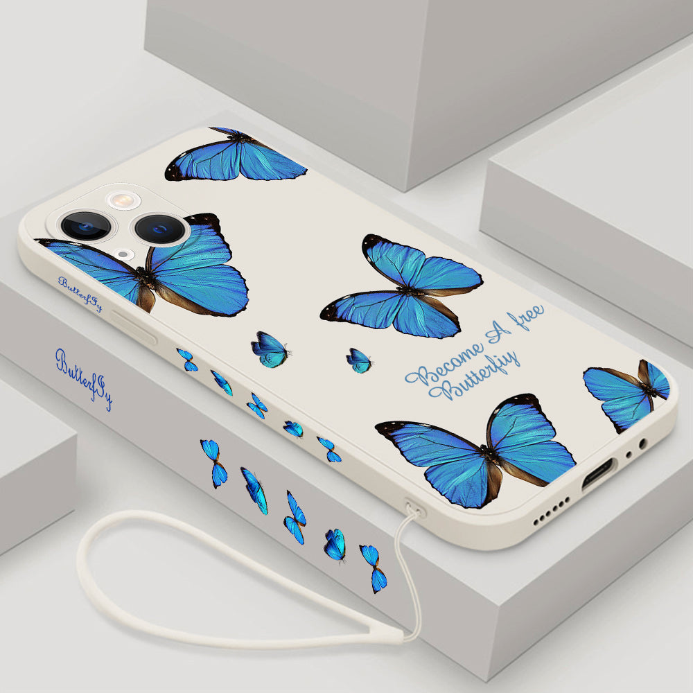 Butterfly Phone Case for IPhone 14 Pro Max 11 12 13 Pro Max