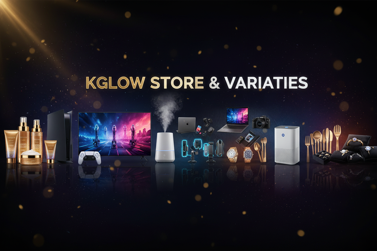 KGLOW Store & Varieties - Majestic Banner